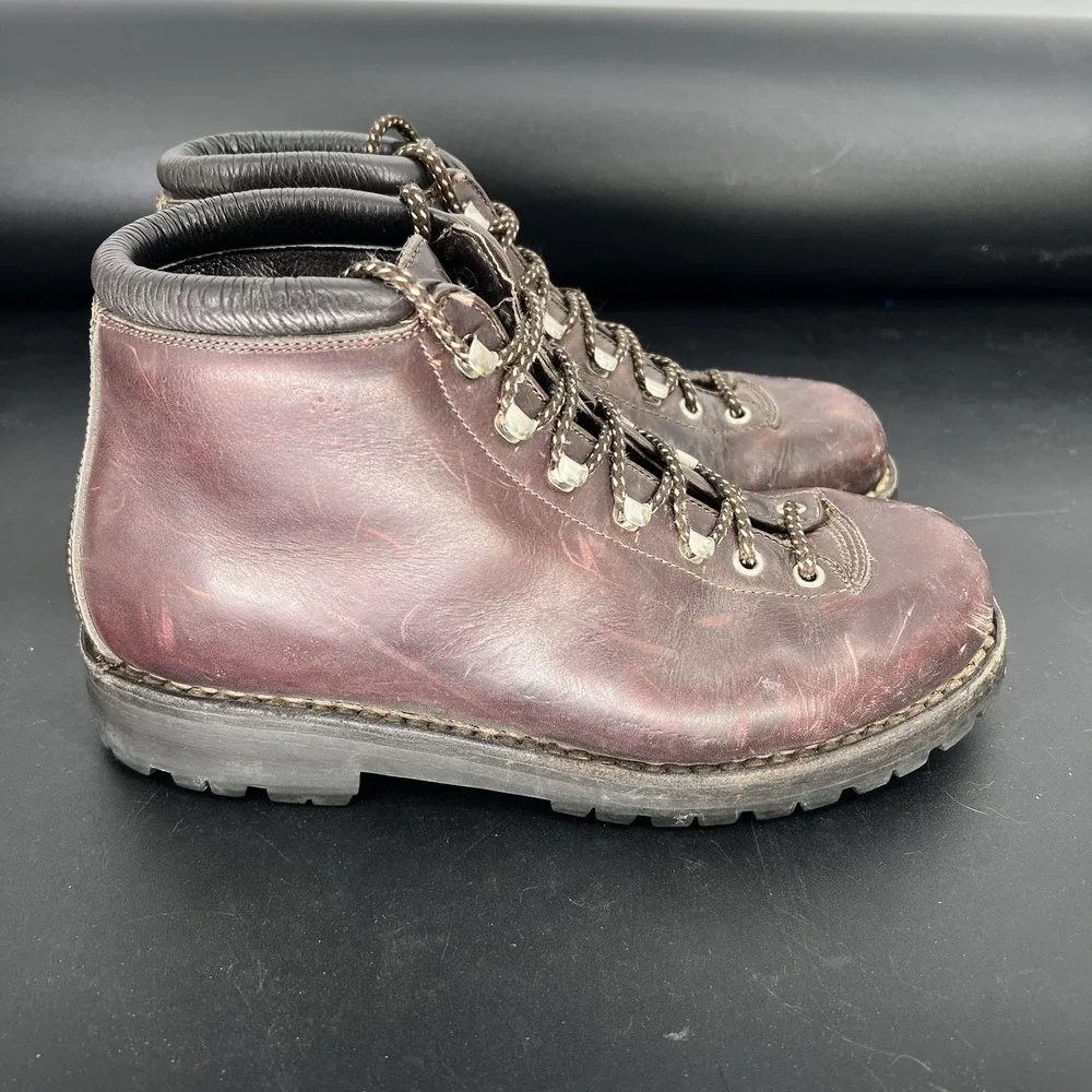 Calzaturificio The‎ Alps By Fabiano Welted Mountain Hiking Boots Sz 36 / 7.5
